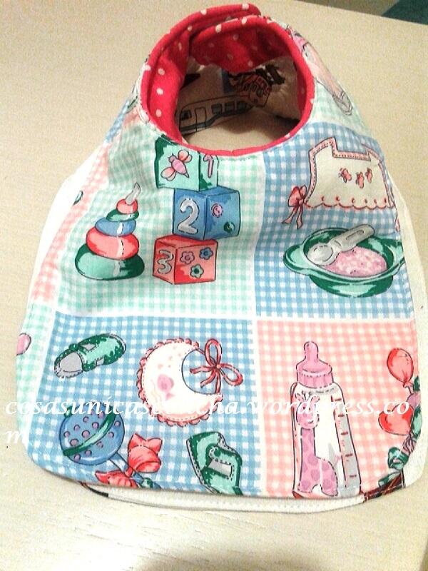 R.73 Babero reversible y personalizado,( la otra cara)