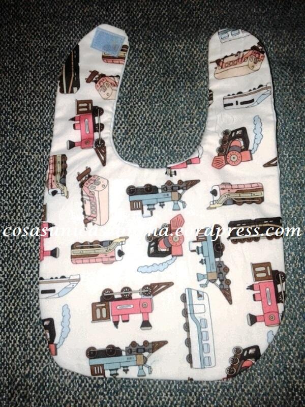 R. 075 Babero reversible( la otra parte)