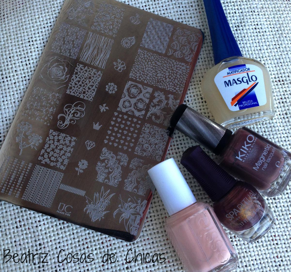 Sparituals, Essie y UberChic Manicura Mate Masglo.4