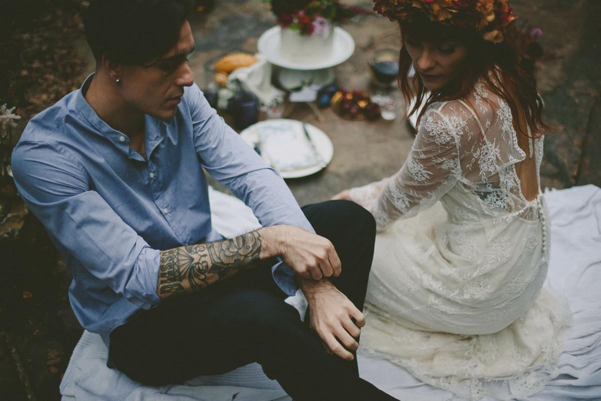 Sesión de inspiración sobre un amor a escondidas en All Lovely Party