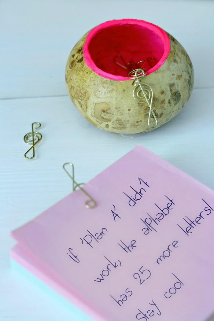 calabaza porta clips