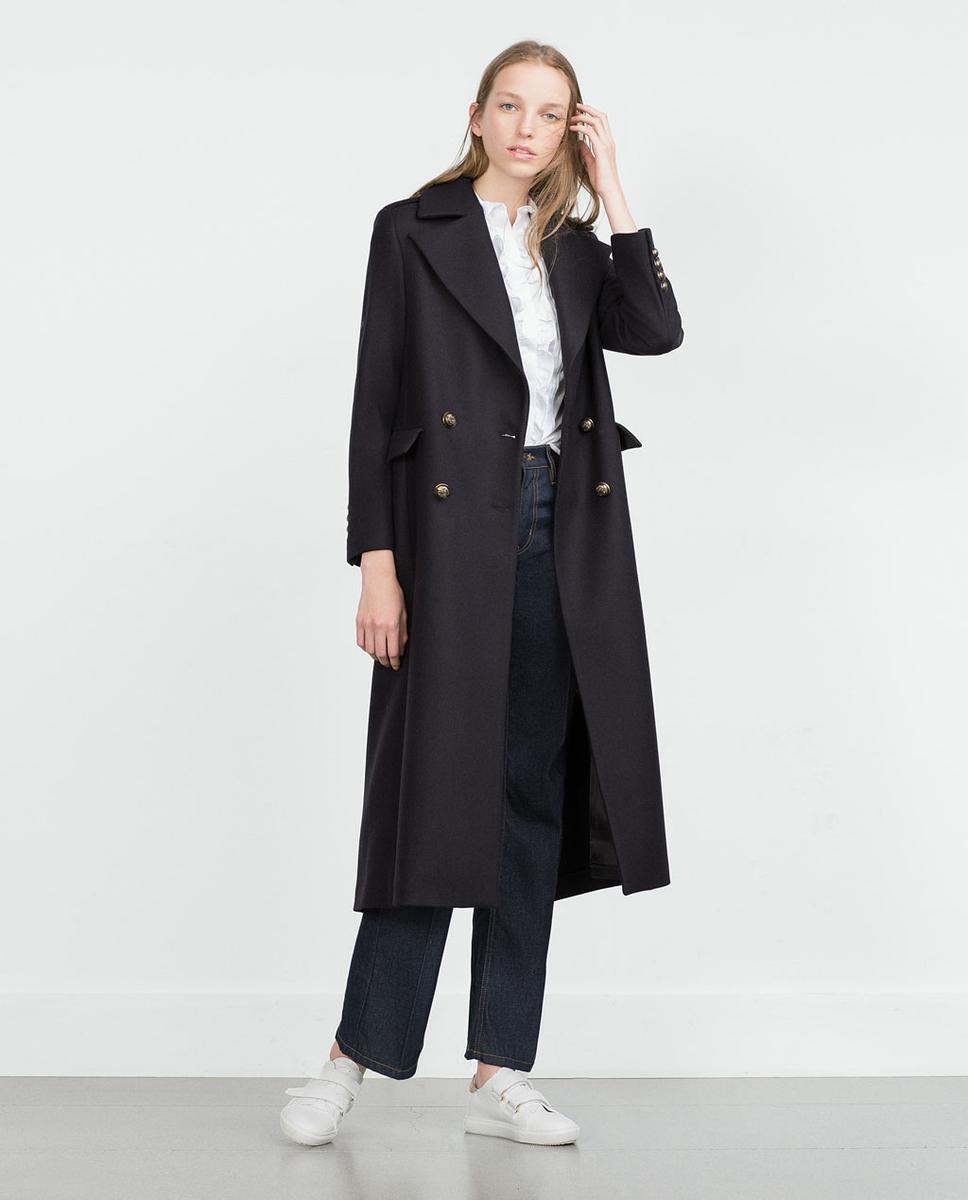 abrigo zara largo