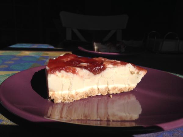 Tarta de queso sin horno