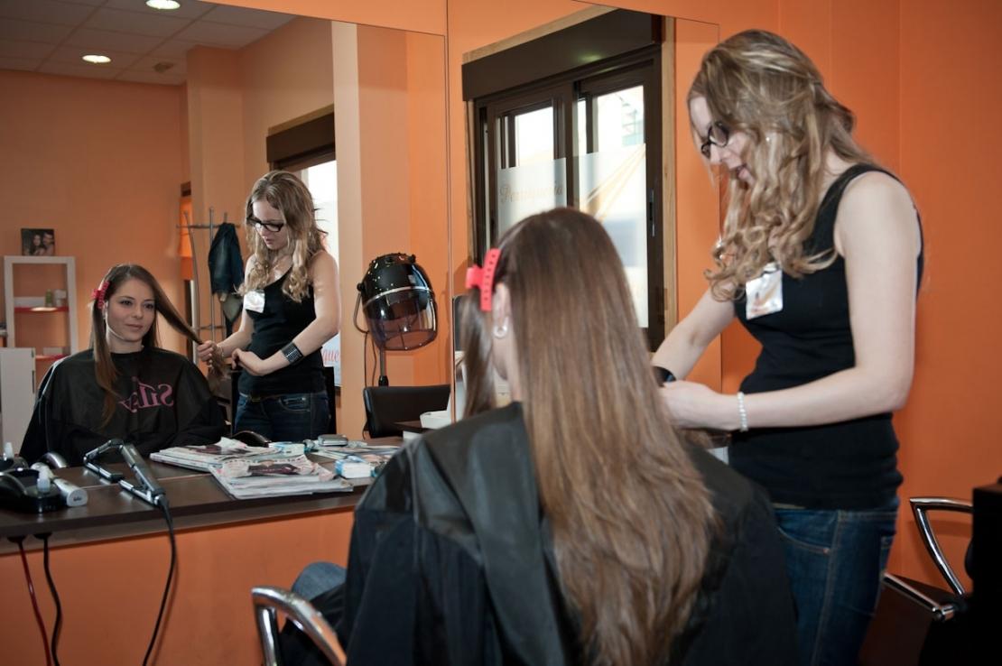 En la pelu de Pili…. Brión