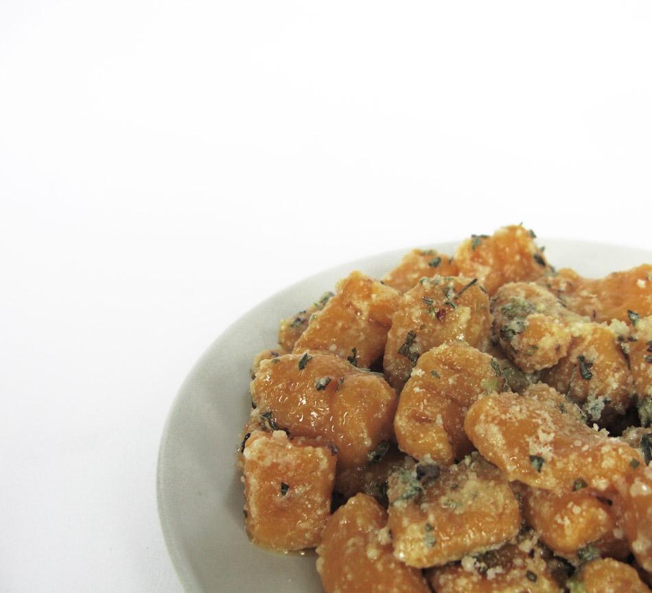 gnocchi de calabaza