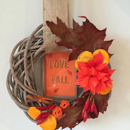 Halloween.Decoración de Otoño