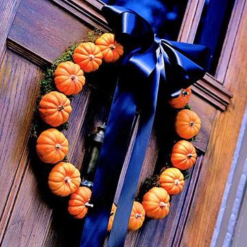 Halloween.Decoración de Otoño