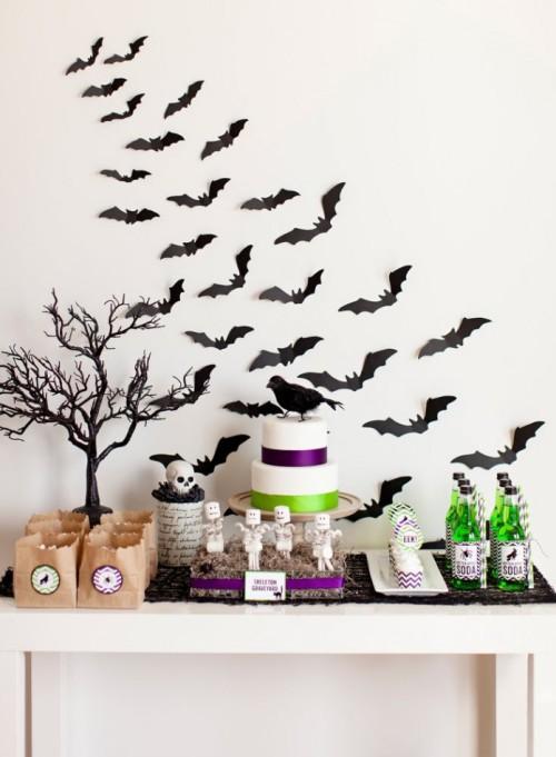 Halloween.Decoración de Otoño