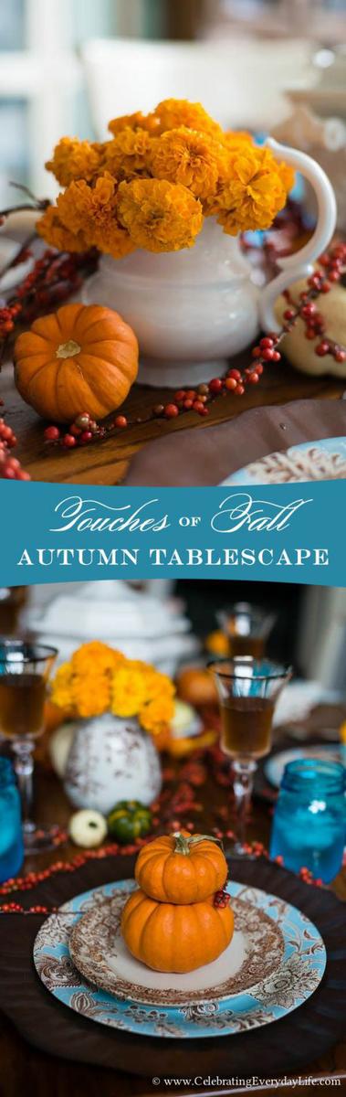 Halloween.Decoración de Otoño