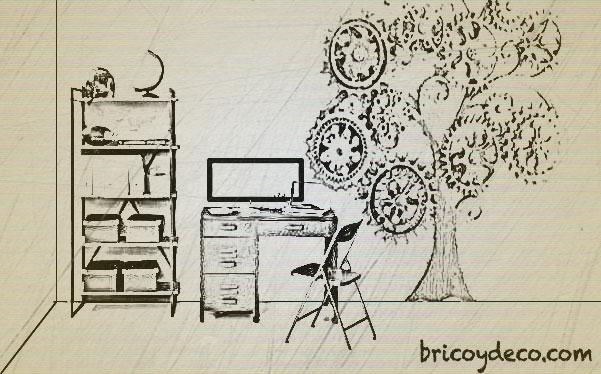 Boceto para el concurso Escaparate de Blogger by Interiores