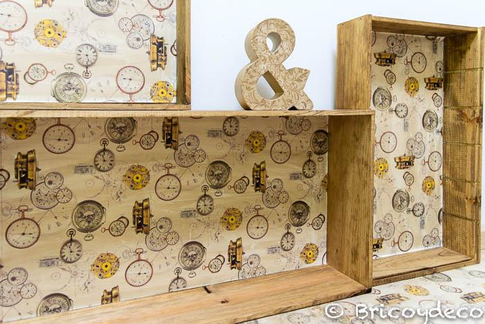 Cajas de madera con la técnica del decoupage