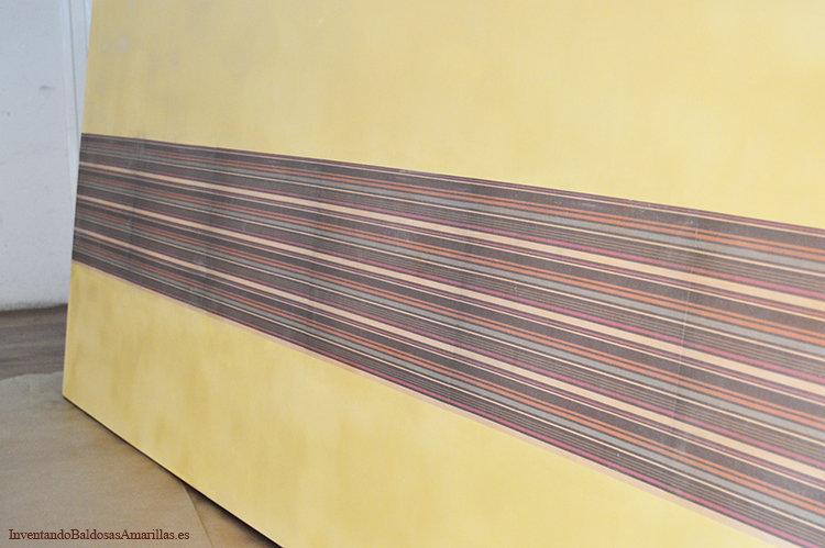 decorar mesas con papel mache