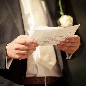 Discurso de boda civil: 8 consejos y trucos