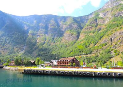 Flam en los Fiordos Noruegos