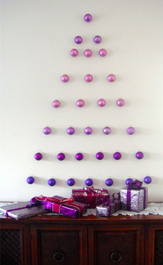 arbol de navidad de pared