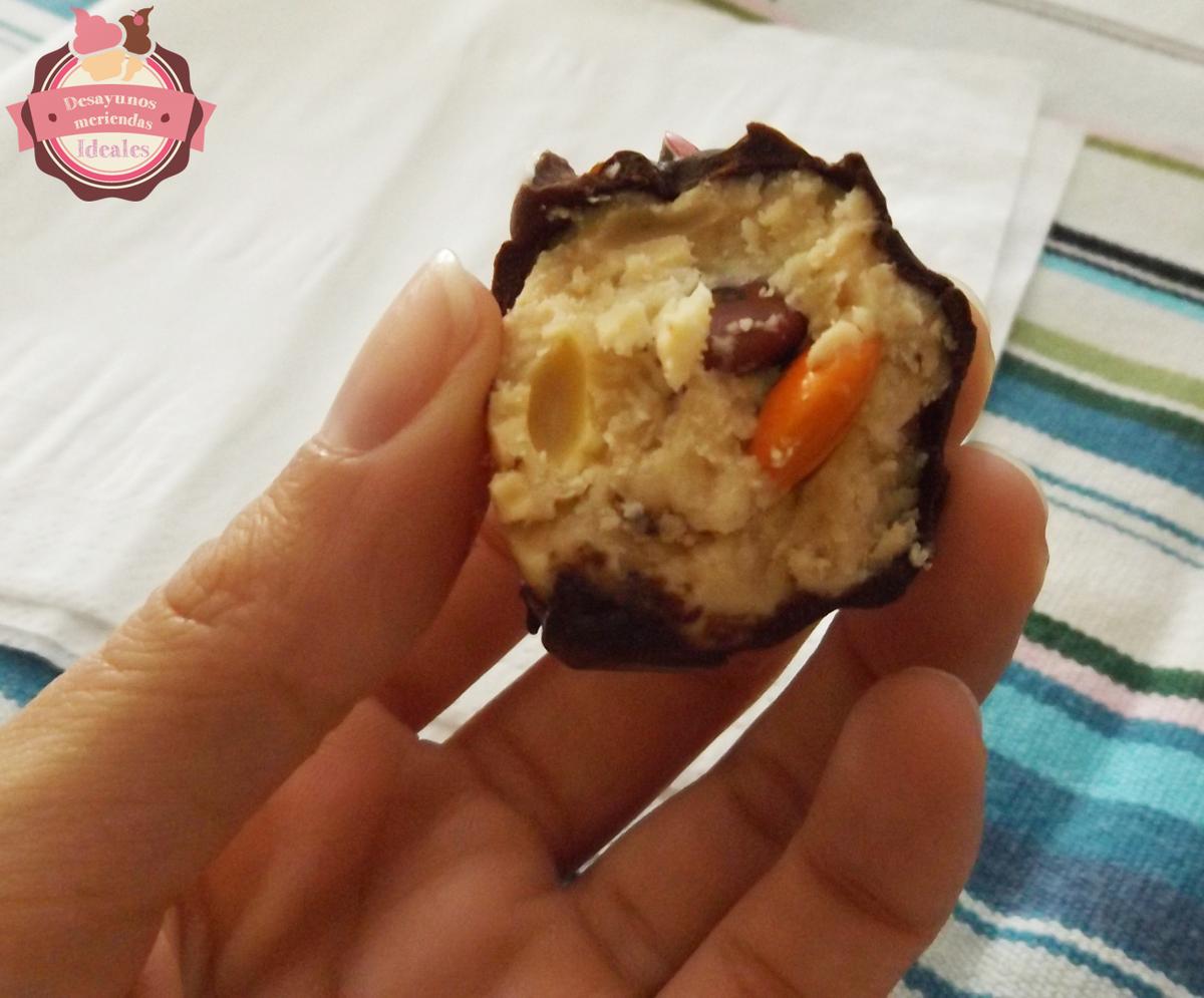 Bolas de mantequilla de cacahuete