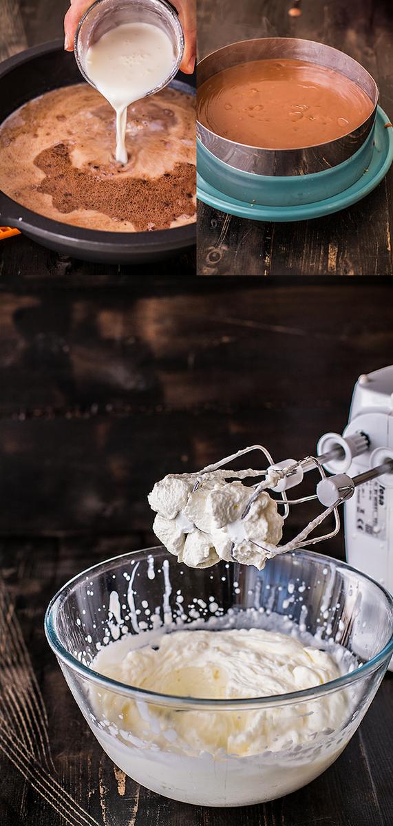 paso a paso nata (crema de leche) para tarta