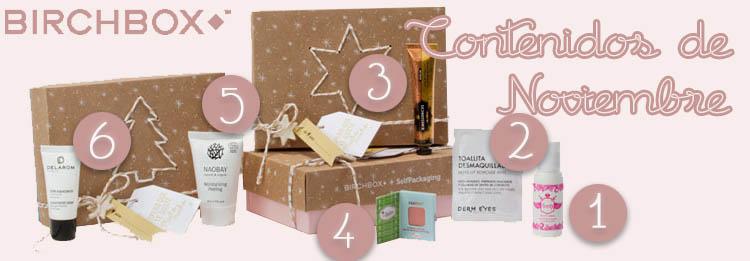 contenido birchbox noviembre