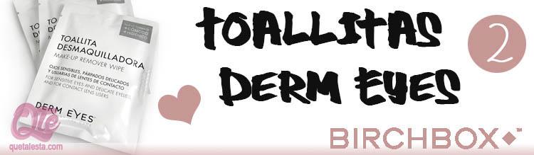 Toallitas Desmaquilladoras Derm Eyes
