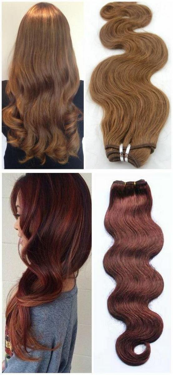 cabello con extensiones