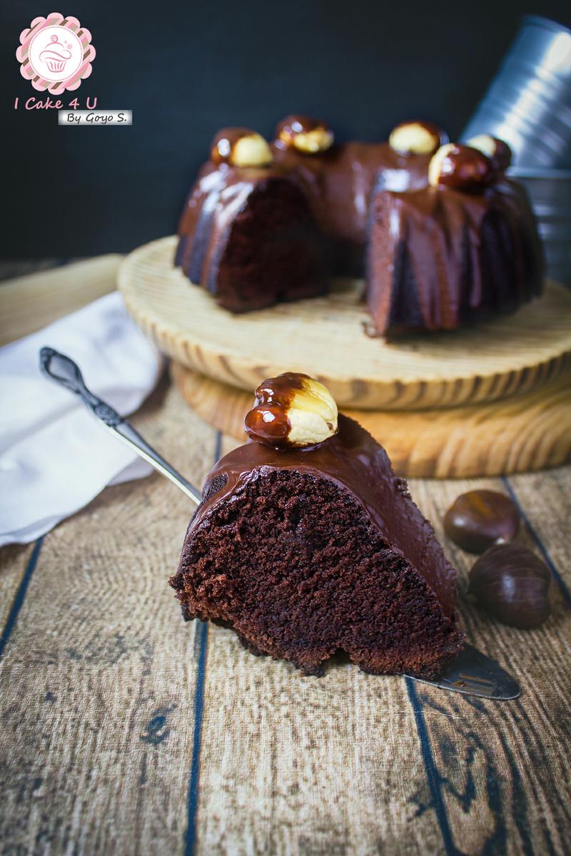 Bundt Cake de Castañas y Chocolate