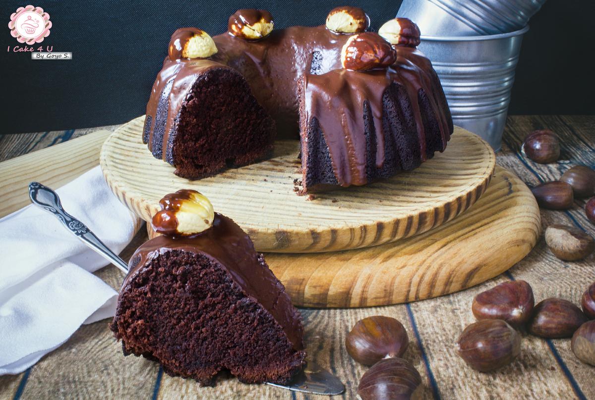 Bundt Cake de Castañas y Chocolate