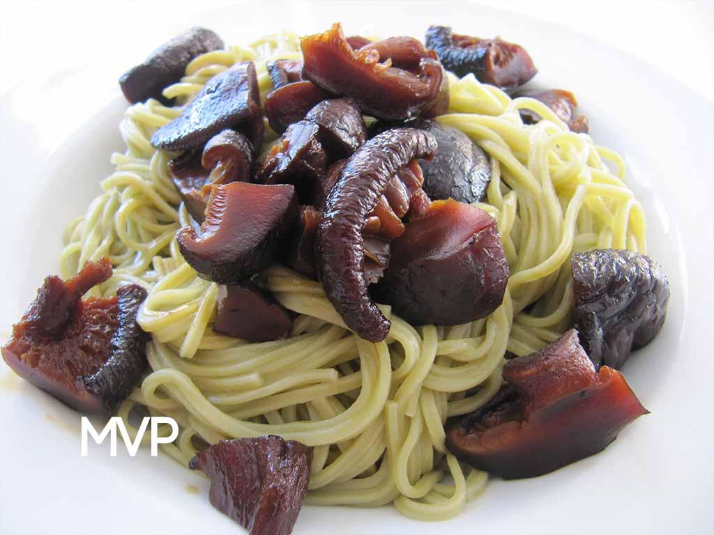 pasta shiitake