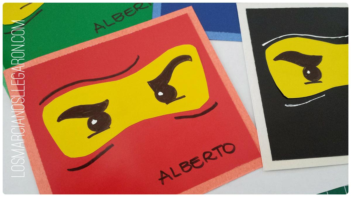 Tarjetas faciles de Ninja Go