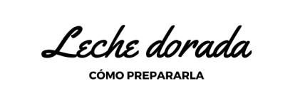Leche dorada