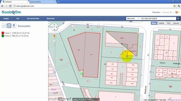 Goolzoom para fines mercantiles