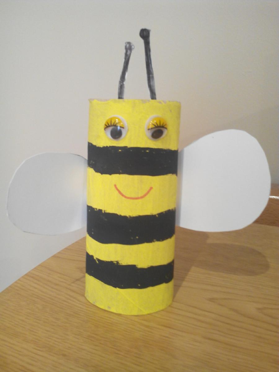 manualidades con rollos de papel