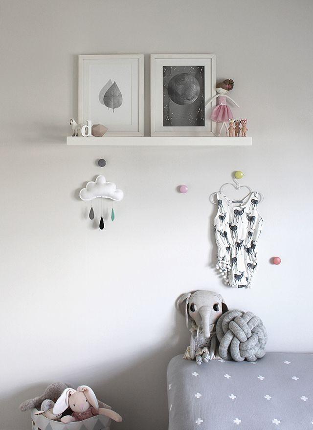 ideas decoración estanterias dormitorios infantiles