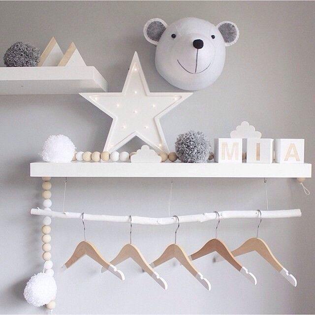 ideas decoración estanterias dormitorios infantiles