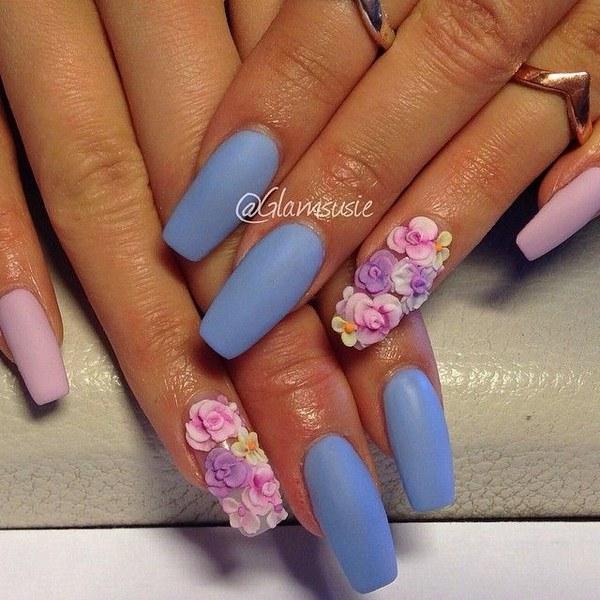 uñ as postizas en e3d