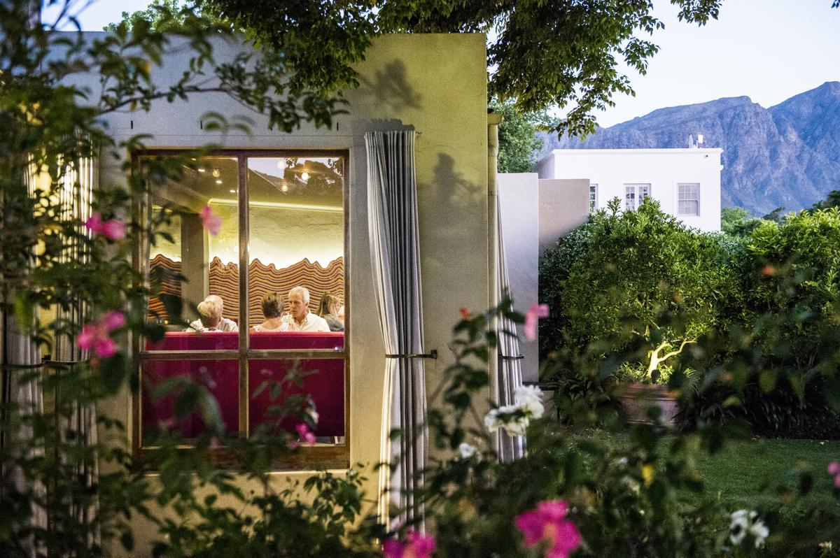 Tasting room, Franschhoek.