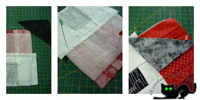 Preparamos las telas para el cielo