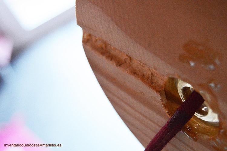 tutorial como montar lampara vintage.