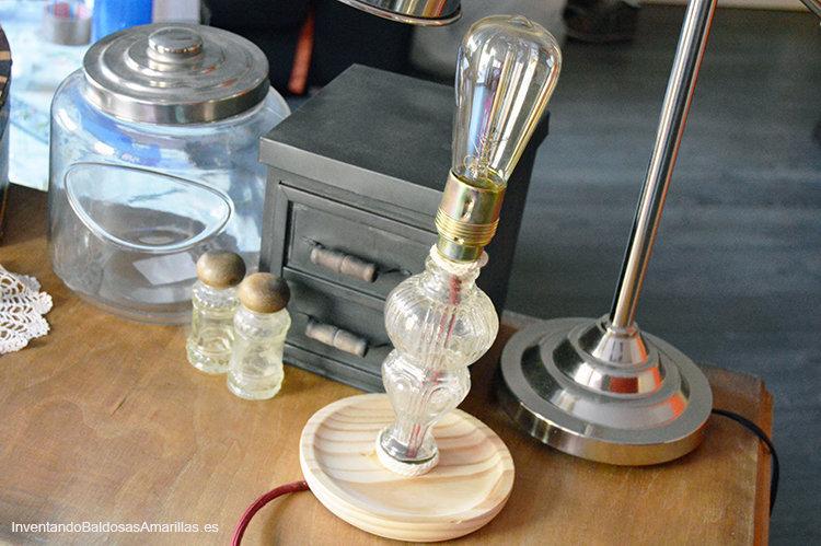 lampara vintage handmade 