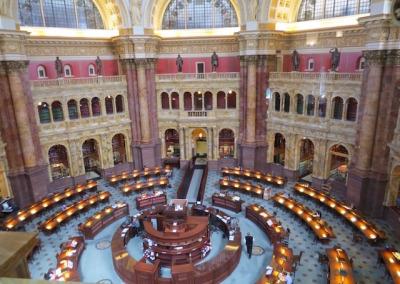 Sala de Lectura de la Biblioteca del Congreso
