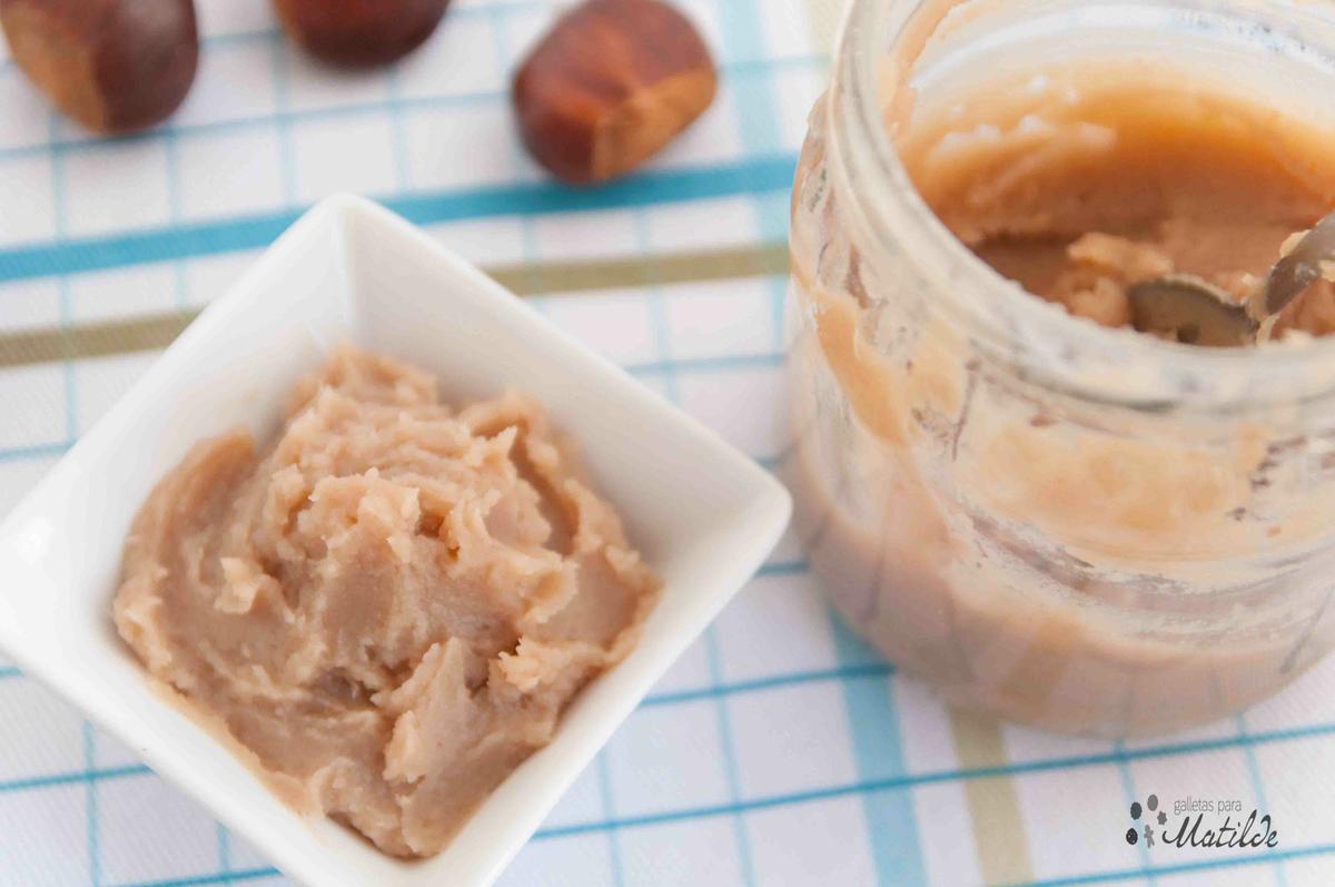 Crema de castañas
