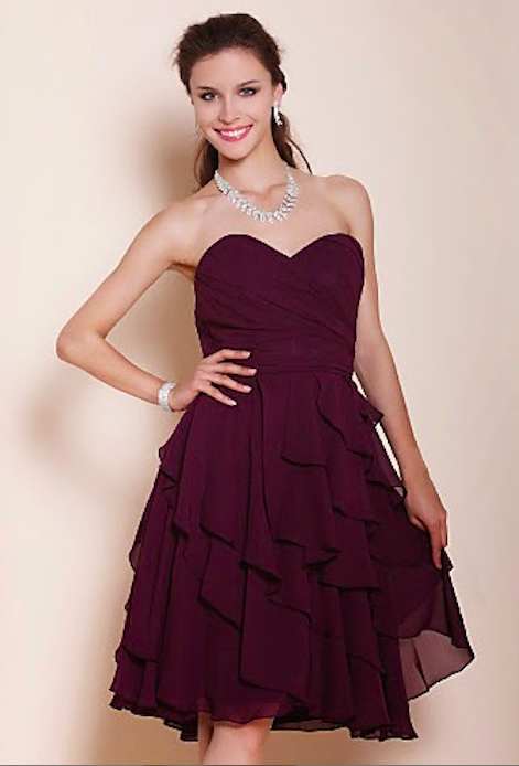 vestido corto fiesta