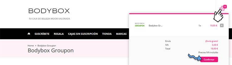 Entra en la cesta de bodybox