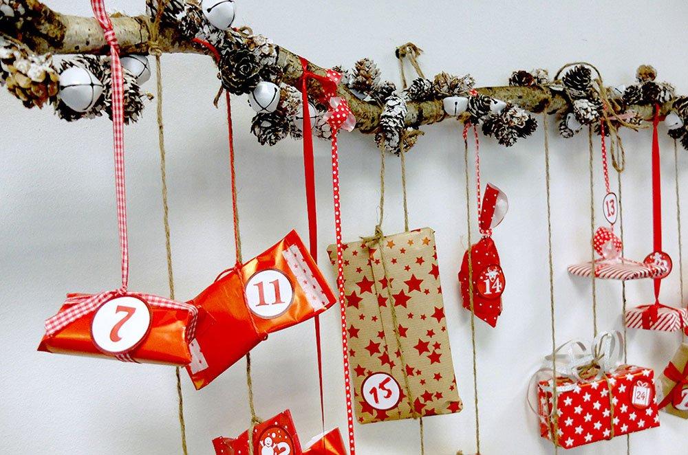 calendario de Adviento DIY detalle maisons