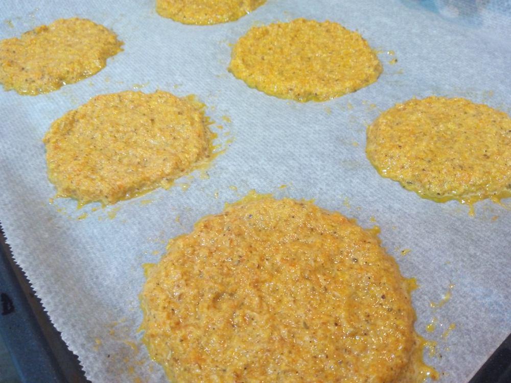 tortitas de harina de coco