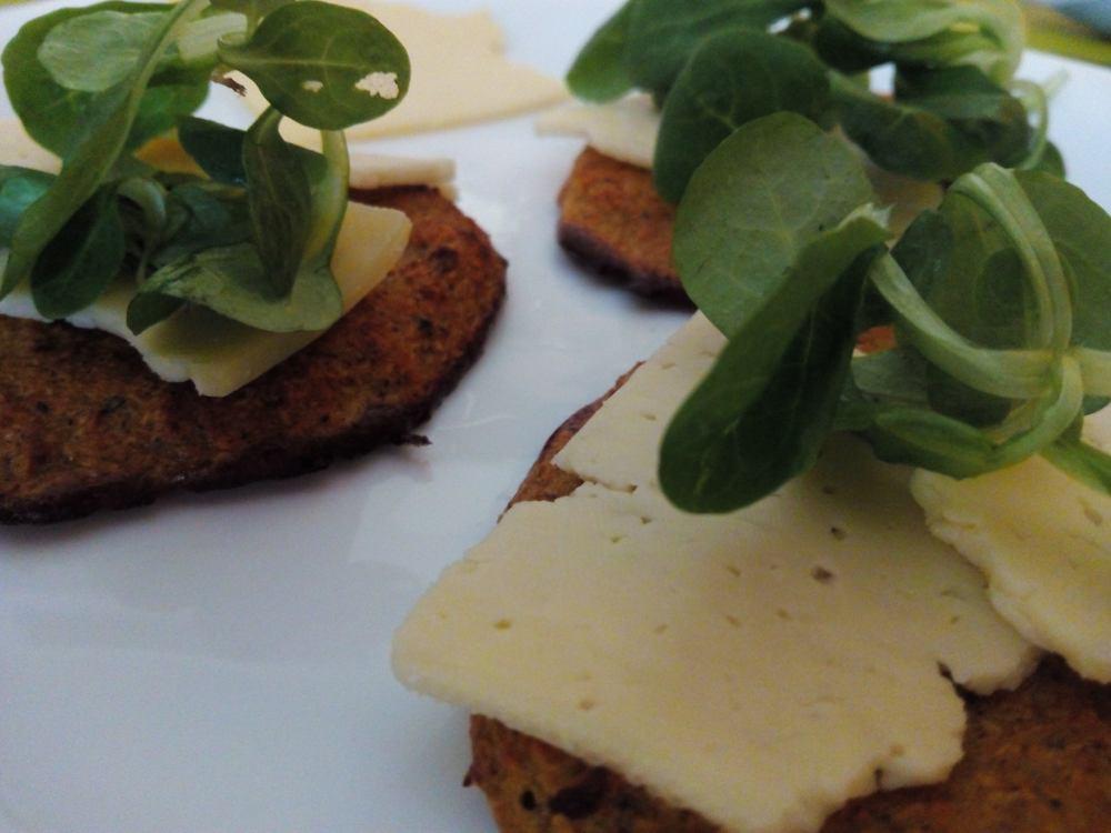 tortitas de harina de coco