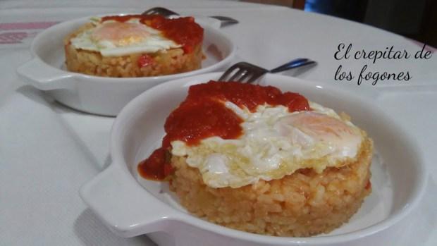 arroz con pisto