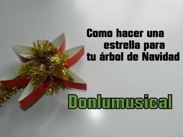 estrella de navidad donlumusical