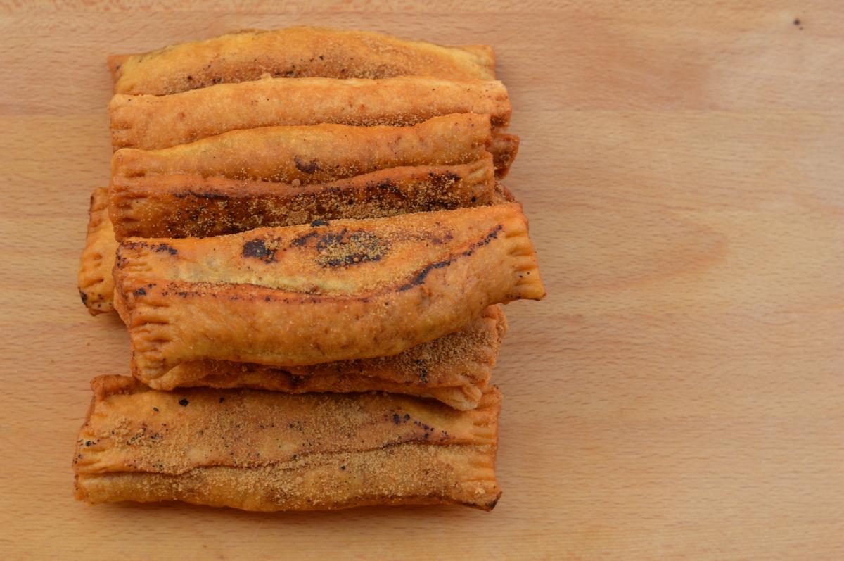 Casadielles con espelta y panela - El clan de los sin trigo