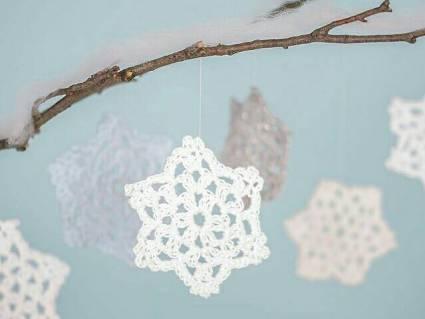 Copo de nieve o snowflake crochet