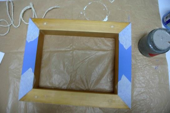 Marco con palabra de cuerda